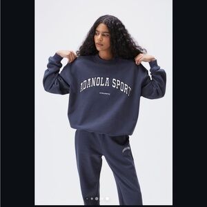 ADANOLA sweatshirt and pants set